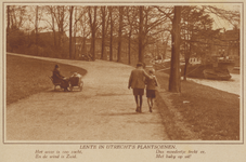 873545 Gezicht op het singelplantsoen bij bastion Zonnenburg te Utrecht, met rechts de Stadsbuitengracht ter hoogte van ...